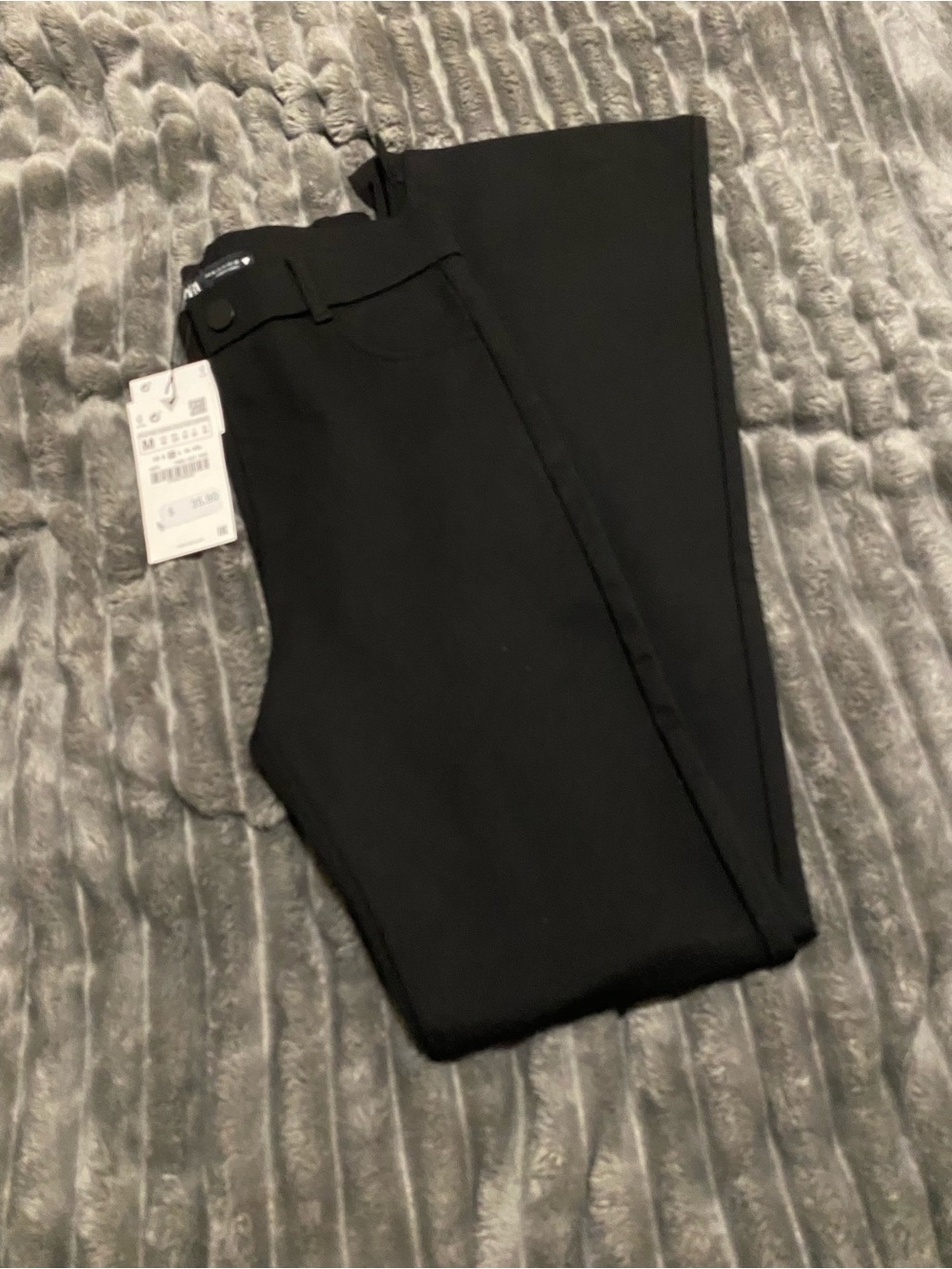 Zara Black Slim Stretch Pants